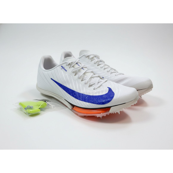 Nike Air Zoom Maxfly 2 Sprint Spikes Prototype FD8396-900 Men\'s Sz 6 White Blue main image 9